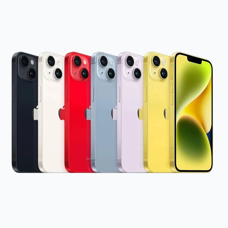 Refurbished Apple iPhone 14 Modelle in verschiedenen Farben