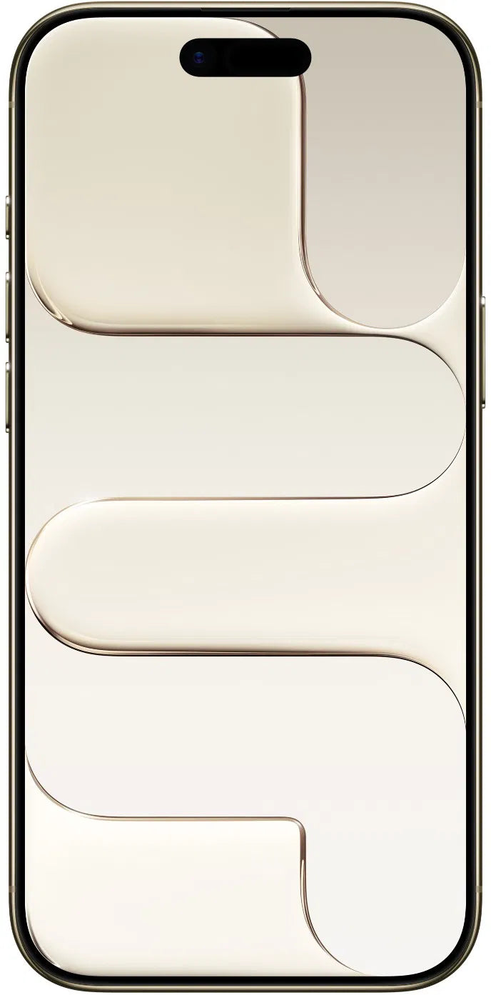 iPhone Air Light Gold refurbished – Vorder- und Rückseite