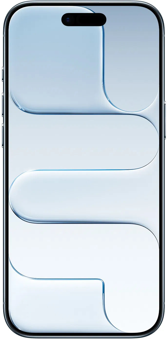 iPhone Air Sky Blue refurbished – Vorder- und Rückseite