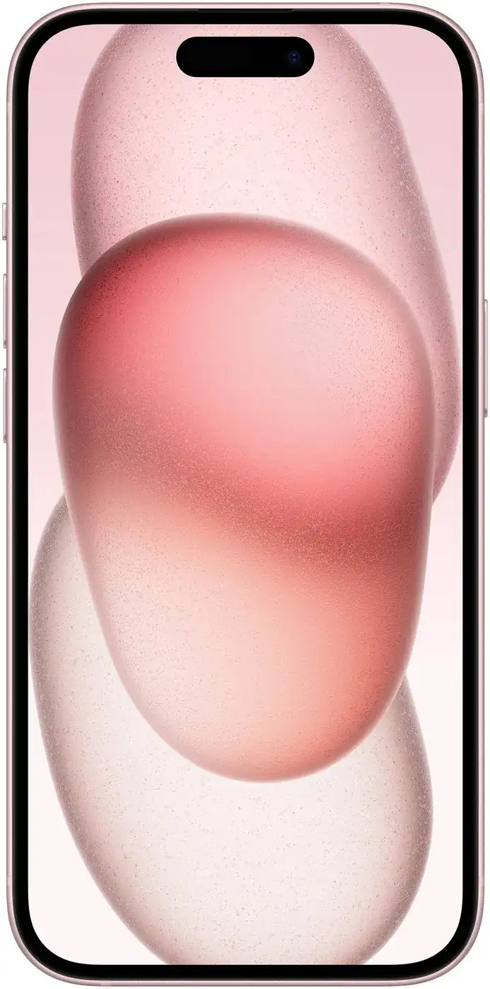 iPhone 15 Pink refurbished – Vorder- und Rückseite