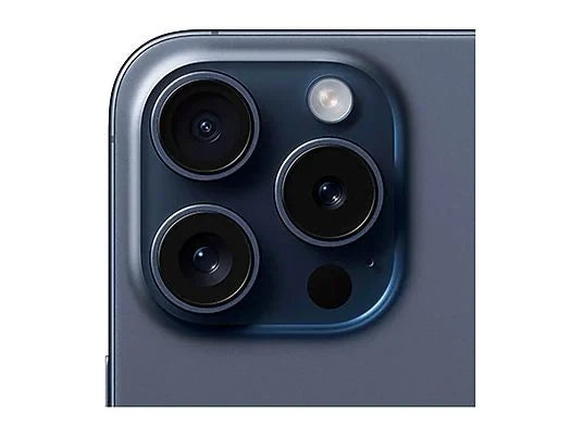 iPhone 15 Pro Blue Titanium refurbished – ProMotion Display