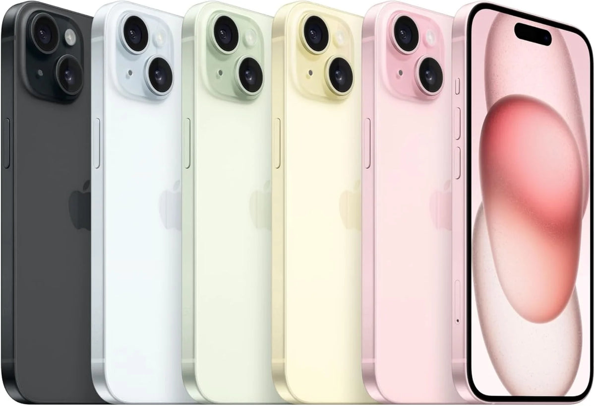 black, blue,yellow,green,pink