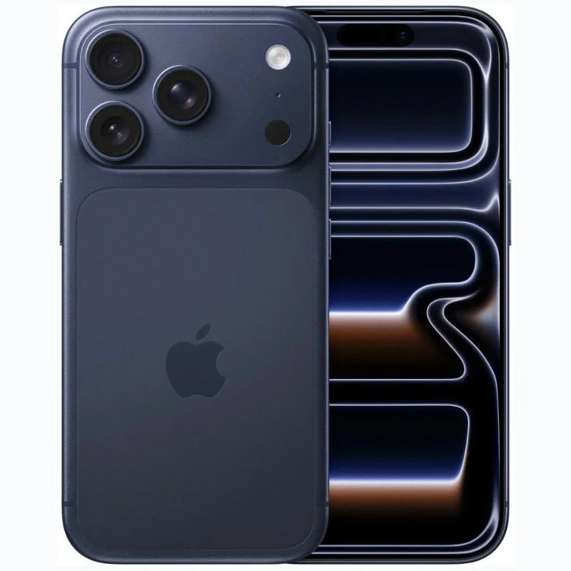iPhone 17 Pro Deep Blue refurbished – Vorder- und Rückseite
