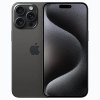 iPhone 15 Pro Black Titanium refurbished – ProMotion Display