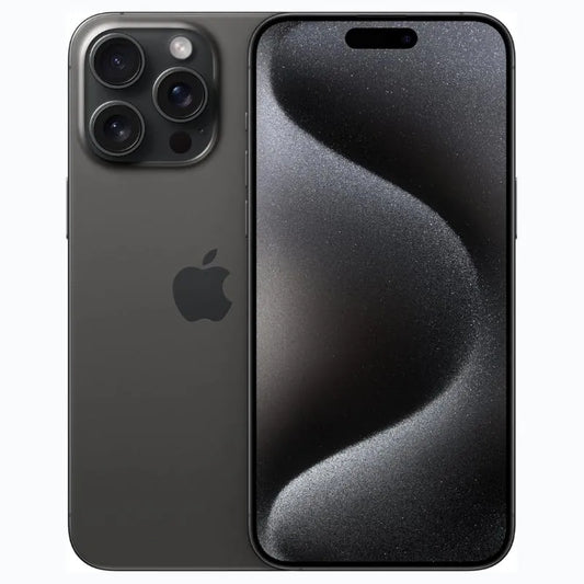 iPhone 15 Pro Black Titanium refurbished – ProMotion Display