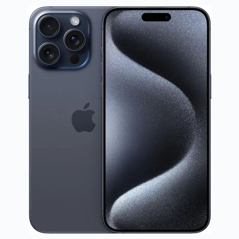 iPhone 15 Pro Blue Titanium refurbished – ProMotion Display