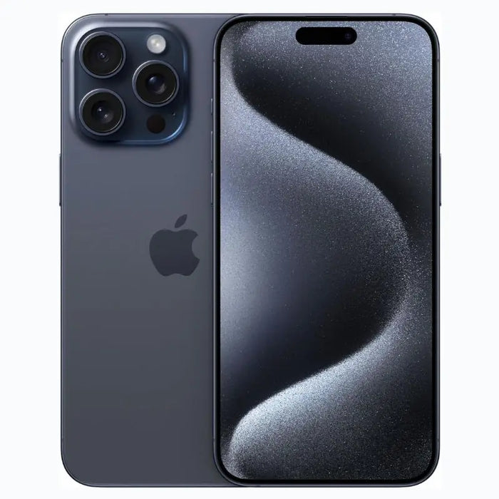 iPhone 15 Pro Blue Titanium refurbished – ProMotion Display