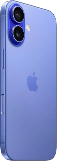 iPhone 16 Ultramarine refurbished – Vorder- und Rückseite