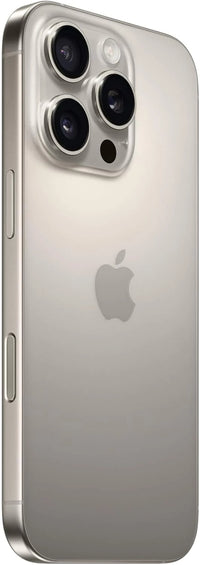 iPhone 16 Pro Natural Titanium refurbished – Vorder- und Rückseite