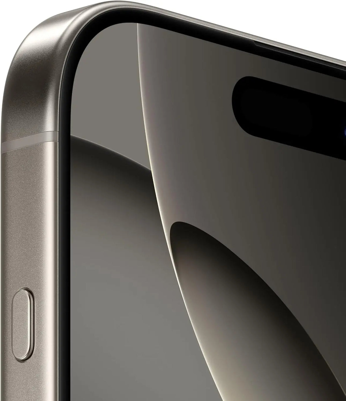 iPhone 16 Pro Natural Titanium refurbished – Vorder- und Rückseite