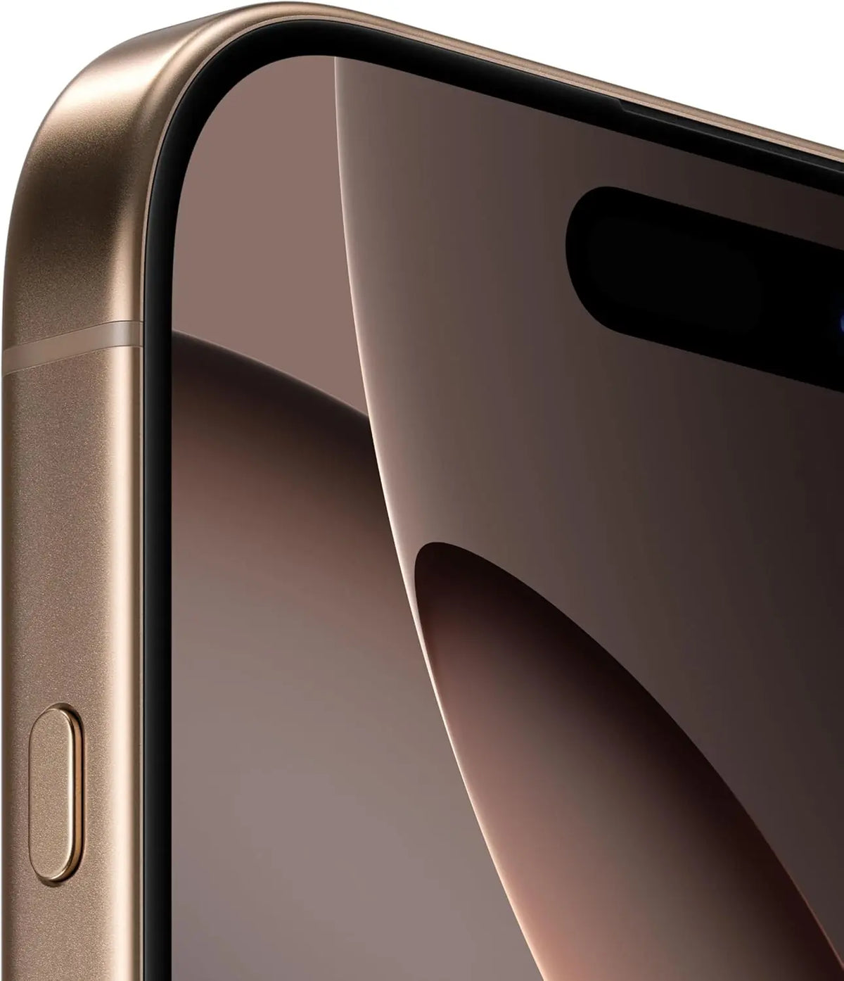 iPhone 16 Pro Desert Titanium refurbished – Vorder- und Rückseite