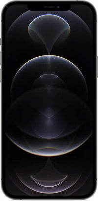 Smartphone with a dark gradient design on a background,graphite