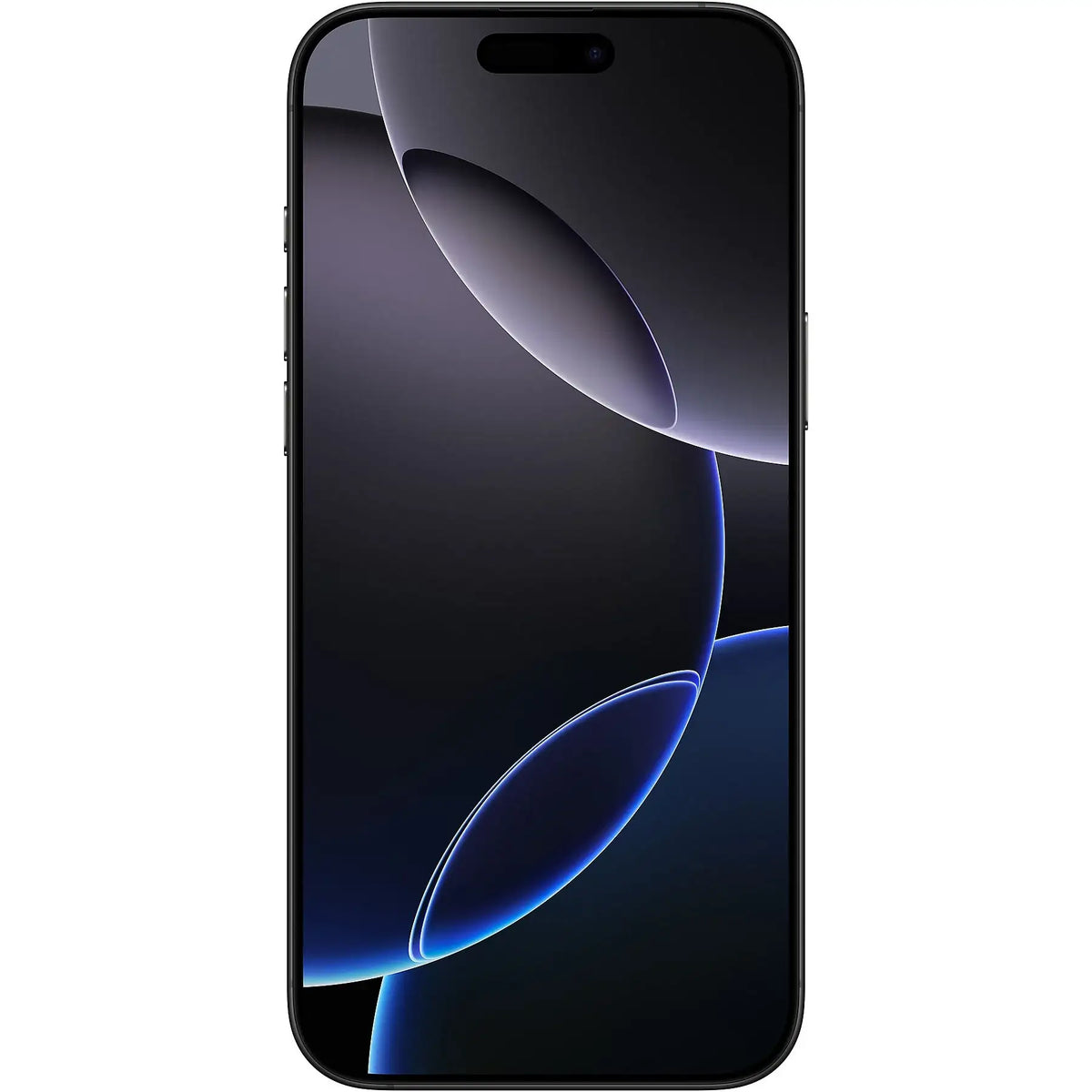 iPhone 16 Pro Black Titanium refurbished – Vorder- und Rückseite