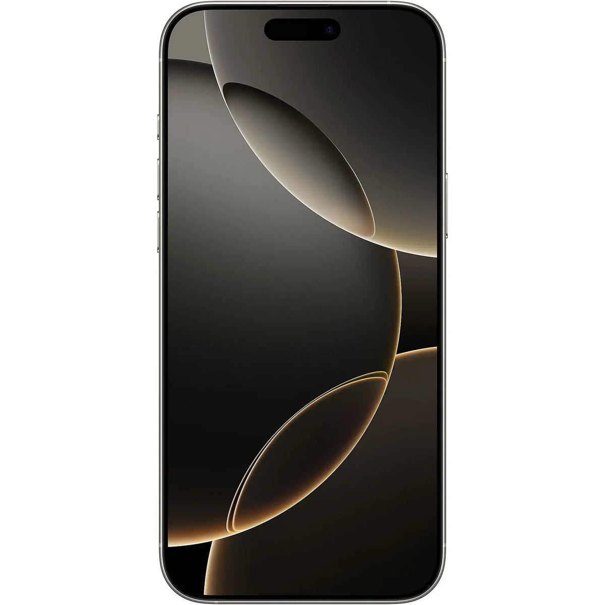 iPhone 16 Pro Natural Titanium refurbished – Vorder- und Rückseite