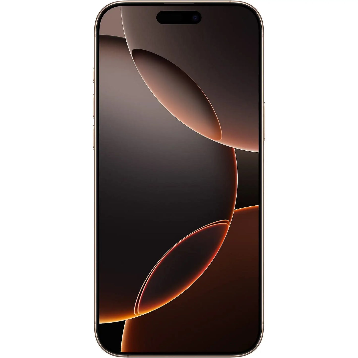 iPhone 16 Pro Desert Titanium refurbished – Vorder- und Rückseite