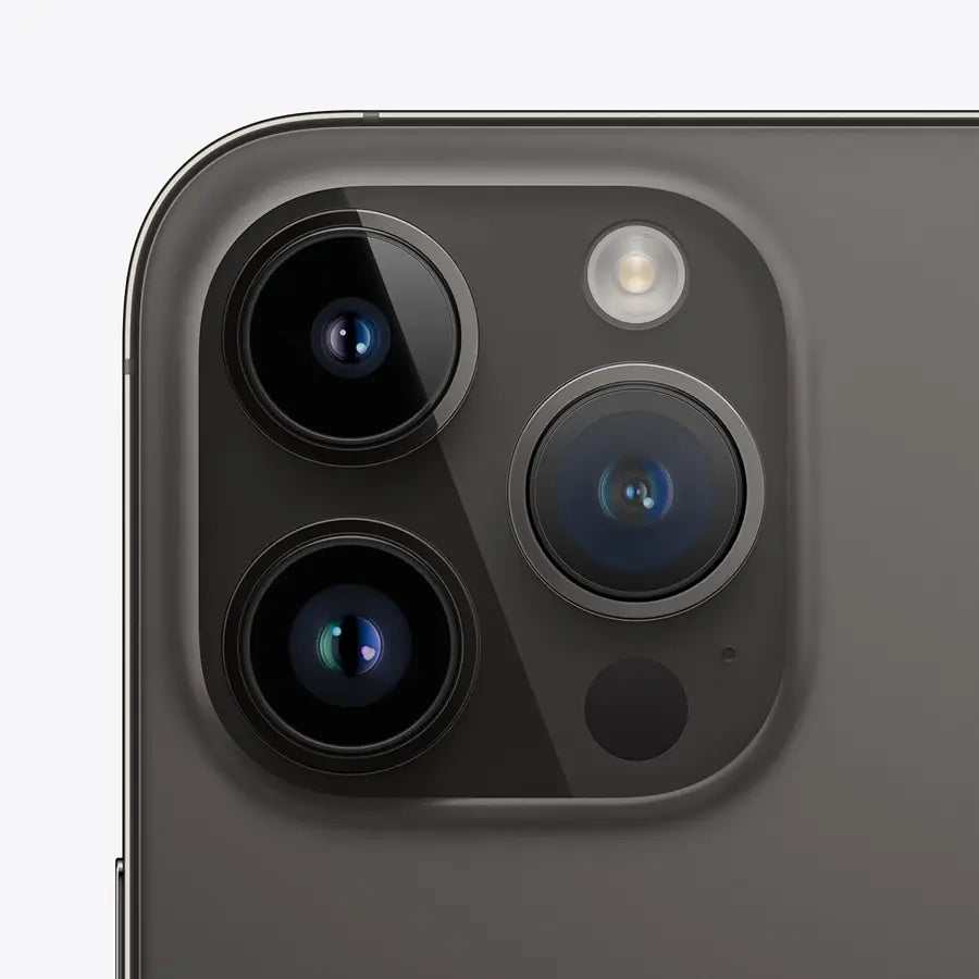 iPhone 14 Pro Space Black refurbished – Vorder- und Rückseite