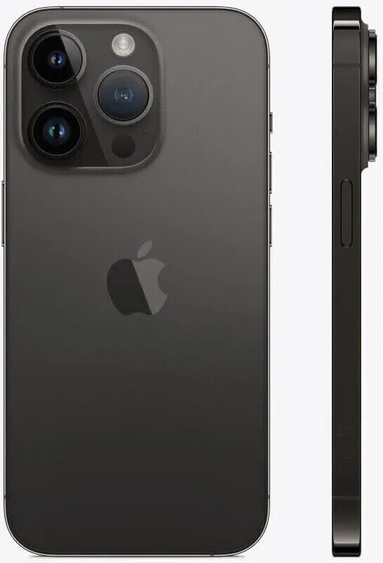 iPhone 14 Pro Space Black refurbished – Vorder- und Rückseite
