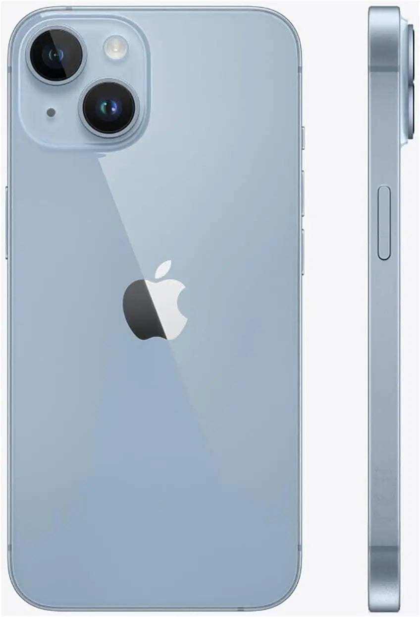 iPhone 14 Blue refurbished – Vorder- und Rückseite